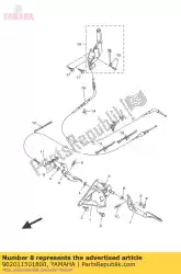 Qui puoi ordinare rondella, piastra da Yamaha , con numero parte 902011501800: