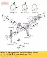 58336110144, KTM, árbol de levas cpl. 540/620 lc4 ktm adventure duke egs lc lc4 lse rxc sc smc sup super sx sxc txc 400 540 620 625 640 1997 1998 1999 2000 2001 2002 2003 2004, Nuevo