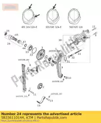 Here you can order the camshaft cpl. 540/620 lc4 from KTM, with part number 58336110144: