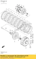 2125110H00, Suzuki, spacer, primair suzuki rm z250 rmz250 250 , Nieuw