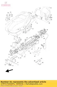 yamaha 37PF474A00P4 assistere, afferrare - Il fondo