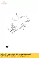 5YT2845N0000, Yamaha, bar, carry front yamaha yfm 350 2004 2005 2006 2007 2008 2009 2010 2011 2012 2013, New