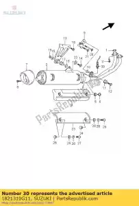 Suzuki 1821310G11 sensore, ossigeno - Il fondo