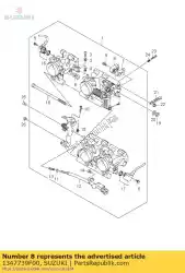 harnas assy van Suzuki, met onderdeel nummer 1347739F00, bestel je hier online: