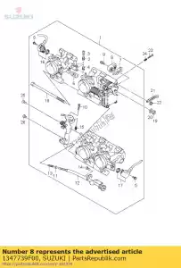 suzuki 1347739F00 harnas assy - Onderkant