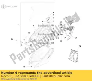 Piaggio Group 672633 ko?ek - Dół