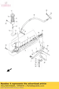 yamaha 5SL2583V0000 rr. zespó? pompy g?ównej. - Dół