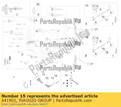 Aquí puede pedir ht bobina de Piaggio Group , con el número de pieza 641901: