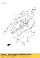 4711024F60YU8, Suzuki, cubierta comp, fram suzuki gsx hayabusa se ruz r ru2 rz gsx1300rz 1300 , Nuevo