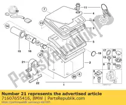 Here you can order the pipe clamp from BMW, with part number 71607655416: