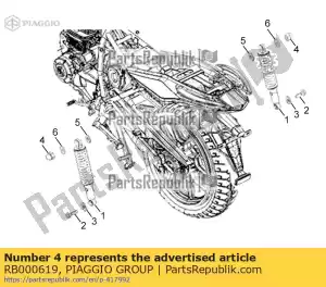 Piaggio Group RB000619 nenhuma descrição disponível no momento - Lado inferior