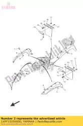 Aqui você pode pedir o pára-choque, mais de 2 em Yamaha , com o número da peça 1XPF15550000: