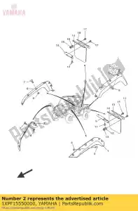 yamaha 1XPF15550000 pára-choque, mais de 2 - Lado inferior