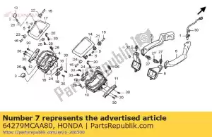 honda 64279MCAA80 conduit, l. air fr. inférieur - La partie au fond honda 64279MCAA80 conduit, l. air fr. inférieur - La partie au fond