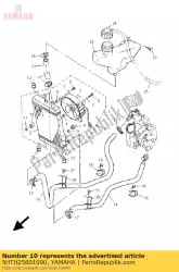 Ici, vous pouvez commander le thermo interrupteur assy auprès de Yamaha , avec le numéro de pièce 5HTH25601000: