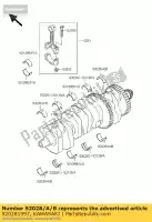 920281997, Kawasaki, bushing,crank,#1,b zx1200-a kawasaki zx 1200 2000 2001 2002 2003 2004 2005 2006, New