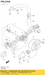 Qui puoi ordinare perno da Suzuki , con numero parte 1751638A00: