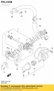 suzuki 1751638A00 perno - Il fondo