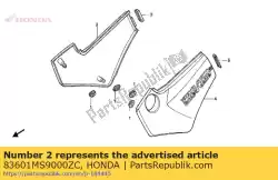 Tutaj możesz zamówić co * pb161cu / type3 * od Honda , z numerem części 83601MS9000ZC: