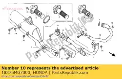 Tutaj możesz zamówić zespó?, r. Rr. T? Umik od Honda , z numerem części 18375MG7000:
