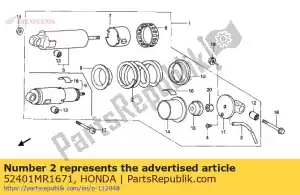 Honda 52401MR1671 spring,rr cushion - Bottom side