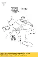 T2401042NF, Triumph, kit de pièces de rechange, réservoir de carburant, blanc triumph speed triple speed triple 210445 > 461331 1050 2005 2006 2007 2008 2009 2010 2011 2012, Nouveau