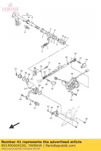 yamaha 901490604100 parafuso - Lado inferior