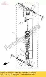 Here you can order the damper sub assy from Yamaha, with part number 4SR222010000: