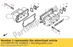 Ici, vous pouvez commander le aucune description disponible pour le moment auprès de Honda , avec le numéro de pièce 12310MT8770: