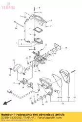 Aquí puede pedir apagador de Yamaha , con el número de pieza 3D8847530000: