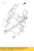 9215814G10, Suzuki, Arm, voorpaneel suzuki an 250 400 2005 2006, Nieuw