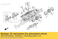 Ici, vous pouvez commander le capuchon, étanchéité auprès de Honda , avec le numéro de pièce 90634PA0000: