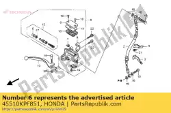 Aquí puede pedir cilindro subconjunto., fr. Maestro de frenos de Honda , con el número de pieza 45510KPF851: