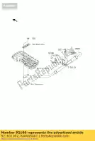 921601002, Kawasaki, damper,19x23x25 klf220-a2 kawasaki kvf 300 400 650 2000 2001 2002 2003, New