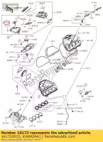 161720023, Kawasaki, Actuator kawasaki zx10r ninja j k  anniversary edition winter test krt replica abs zx1000 s r zx 10r non zx10rr sl1 my18 2018my zx1002 se 1000 , Nieuw