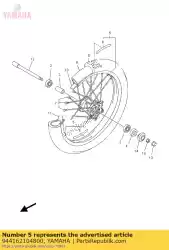 Tutaj możesz zamówić obr? Cz (1,60-21) od Yamaha , z numerem części 944162104800: