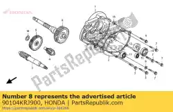 Qui puoi ordinare nessuna descrizione disponibile al momento da Honda , con numero parte 90104KRJ900: