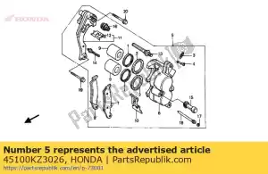 honda 45100KZ3026 nenhuma descrição disponível no momento - Lado inferior