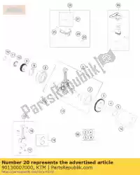 Tutaj możesz zamówić t? Ok kpl. Od KTM , z numerem części 90130007000: