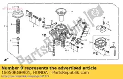 veer, compressiespoel van Honda, met onderdeel nummer 16050KGH901, bestel je hier online:
