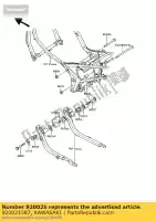 920021587, Kawasaki, bullone kawasaki gpz gpzr 600, Nuovo