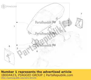 Piaggio Group 1B004423 sitzbank - Dół