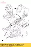 5B4K77611000, Yamaha, etykieta, ostrze?enie 1 yamaha yxr 700 2008 2009 2011 2012 2013, Nowy