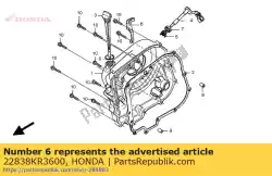 Aqui você pode pedir o receptor, cabo de embreagem em Honda , com o número da peça 22838KR3600: