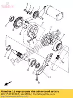 4H7155190000, Yamaha, ko?o ?a?cuchowe rozrusznika 2 yamaha xj 900 1986 1987 1989 1990 1991 1992 1995 1996 1997 1998 2000 2001 2002, Nowy