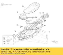 Here you can order the insp. Door from Piaggio Group, with part number 2B000721: