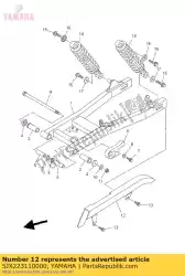 Aquí puede pedir caso, cadena de Yamaha , con el número de pieza 5JX223110000: