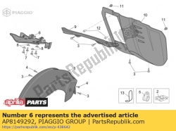 Aprilia AP8149292, Kapje, OEM: Aprilia AP8149292