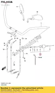 suzuki 5620010892 ensemble d'équilibrage - La partie au fond