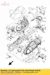 Qui puoi ordinare foca da Yamaha , con numero parte 5RU2475M0000: